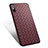 Soft Silicone Gel Leather Snap On Case for Apple iPhone Xs Max Brown