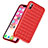 Soft Silicone Gel Leather Snap On Case for Apple iPhone Xs Max Red
