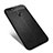 Soft Silicone Gel Leather Snap On Case for Huawei Enjoy 8 Black