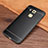 Soft Silicone Gel Leather Snap On Case for Huawei G9 Plus Black