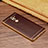 Soft Silicone Gel Leather Snap On Case for Huawei GR5 (2017) Brown