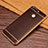 Soft Silicone Gel Leather Snap On Case for Huawei Honor 8 Pro Brown