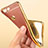 Soft Silicone Gel Leather Snap On Case for Huawei Honor V8 Brown