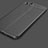 Soft Silicone Gel Leather Snap On Case for Oppo A3 Black