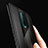 Soft Silicone Gel Leather Snap On Case for Oppo RX17 Pro Black