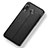 Soft Silicone Gel Leather Snap On Case for Samsung Galaxy A9 Star SM-G8850 Black
