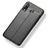 Soft Silicone Gel Leather Snap On Case for Samsung Galaxy A9 Star SM-G8850 Gray