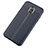 Soft Silicone Gel Leather Snap On Case for Samsung Galaxy J7 (2018) J737 Blue