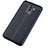 Soft Silicone Gel Leather Snap On Case for Xiaomi Pocophone F1 Blue