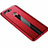 Soft Silicone Gel Leather Snap On Case Q01 for Huawei Honor V20 Red