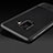 Soft Silicone Gel Leather Snap On Case Q01 for Samsung Galaxy J6 (2018) J600F Black
