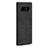 Soft Silicone Gel Leather Snap On Case Q01 for Samsung Galaxy Note 8 Black