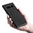 Soft Silicone Gel Leather Snap On Case Q01 for Samsung Galaxy Note 8 Black