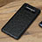 Soft Silicone Gel Leather Snap On Case Q01 for Samsung Galaxy Note 8 Duos N950F Black