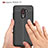 Soft Silicone Gel Leather Snap On Case Q01 for Xiaomi Pocophone F1 Black