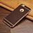 Soft Silicone Gel Leather Snap On Case W01 for Apple iPhone 6S Plus Brown