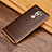 Soft Silicone Gel Leather Snap On Case W01 for Huawei GR5 (2017) Brown