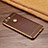 Soft Silicone Gel Leather Snap On Case W01 for Huawei Honor 8 Brown