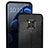 Soft Silicone Gel Leather Snap On Case W01 for Huawei Mate 20 Pro Black