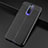 Soft Silicone Gel Leather Snap On Case W01 for Oppo RX17 Pro Black