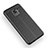 Soft Silicone Gel Leather Snap On Case W01 for Samsung Galaxy A5 (2018) A530F Black