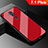 Soft Silicone Gel Mirror Case for Nokia 7.1 Plus Red