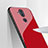 Soft Silicone Gel Mirror Case for Nokia X7 Red