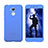 Soft Transparent Flip Case Cover for Huawei Honor 6A Blue