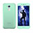 Soft Transparent Flip Case Cover for Huawei Honor 6A Green