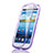 Soft Transparent Flip Case for Samsung Galaxy S3 i9300 Purple