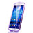Soft Transparent Flip Case for Samsung Galaxy S4 i9500 i9505 Purple