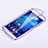 Soft Transparent Flip Case for Samsung Galaxy S4 IV Advance i9500 Purple