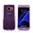 Soft Transparent Flip Case for Samsung Galaxy S7 G930F G930FD Purple