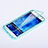 Soft Transparent Flip Cover for Samsung Galaxy J7 SM-J700F J700H Sky Blue