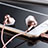 Sports Stereo Earphone Headphone In-Ear H05 Pink