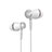 Sports Stereo Earphone Headphone In-Ear H06 White
