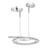 Sports Stereo Earphone Headphone In-Ear H06 White