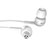 Sports Stereo Earphone Headphone In-Ear H09 White