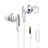 Sports Stereo Earphone Headphone In-Ear H23 White