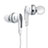 Sports Stereo Earphone Headphone In-Ear H23 White