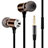 Sports Stereo Earphone Headphone In-Ear H29 Brown