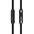 Sports Stereo Earphone Headset In-Ear Black