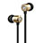 Sports Stereo Earphone Headset In-Ear H18 Gold