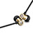 Sports Stereo Earphone Headset In-Ear H18 Gold