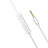 Sports Stereo Earphone Headset In-Ear H20 White