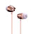 Sports Stereo Earphone Headset In-Ear H26 Rose Gold