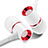 Sports Stereo Earphone Headset In-Ear H29 White