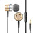 Sports Stereo Earphone Headset In-Ear H30 Gold