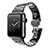 Stainless Steel Bracelet Band Strap for Apple iWatch 3 38mm Black
