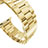 Stainless Steel Bracelet Band Strap for Apple iWatch 3 38mm Gold